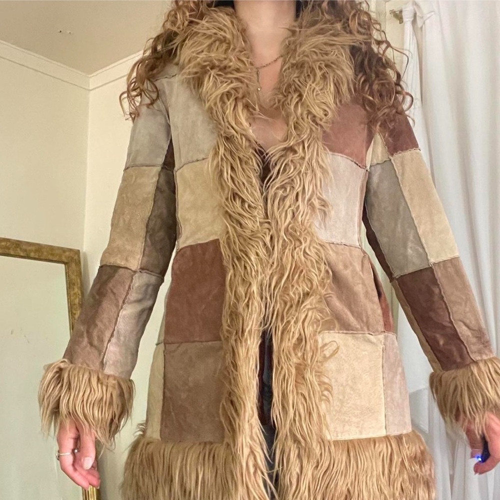 Leather Patchwork Penny Lane